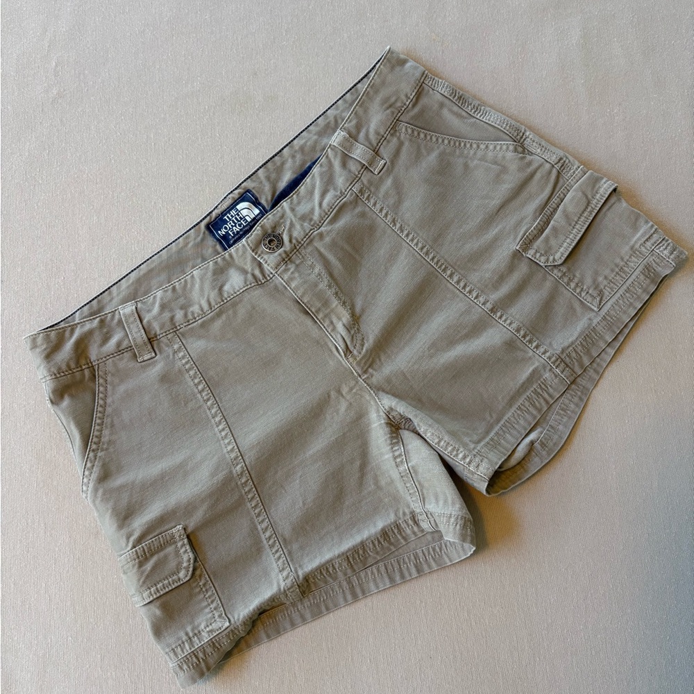 The North Face Women's Tan Cargo Shorts
